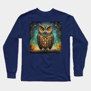 Mystical Owl Long Sleeve T-Shirt